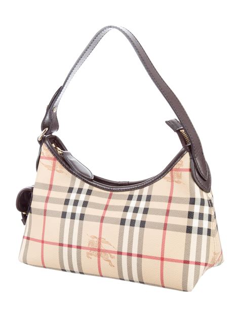 burberry haymarket check tote small|Burberry haymarket check shoulder bag.